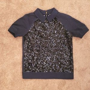 Kate Spade Milo Sequin Shortsleeve Sweatshirt